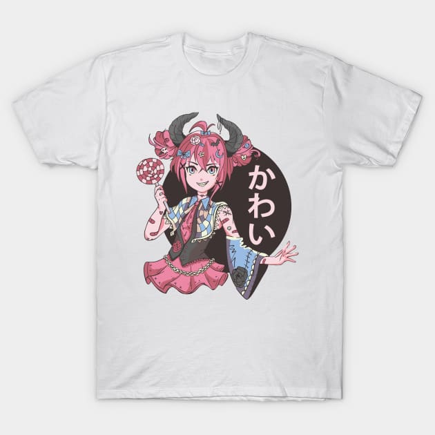 Anime Manga Otaku Japan Kawaii T-Shirt by PlimPlom